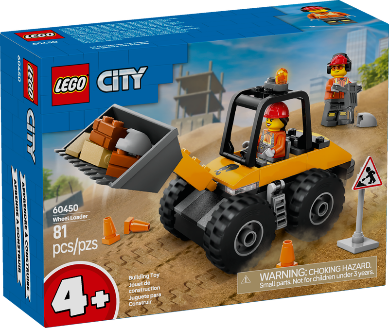 LEGO® CITY - Yellow Construction Wheel Loader