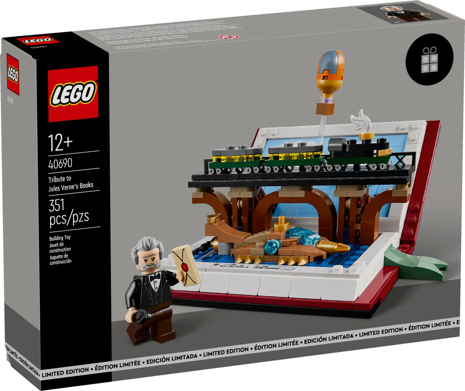 LEGO® COLLECTION - Tribute to Jules Vern&#39;s Books