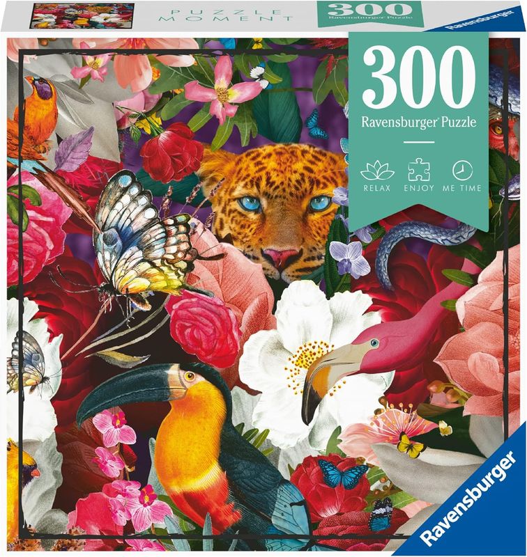 300pc Puzzle Moment - Tropical Flowers