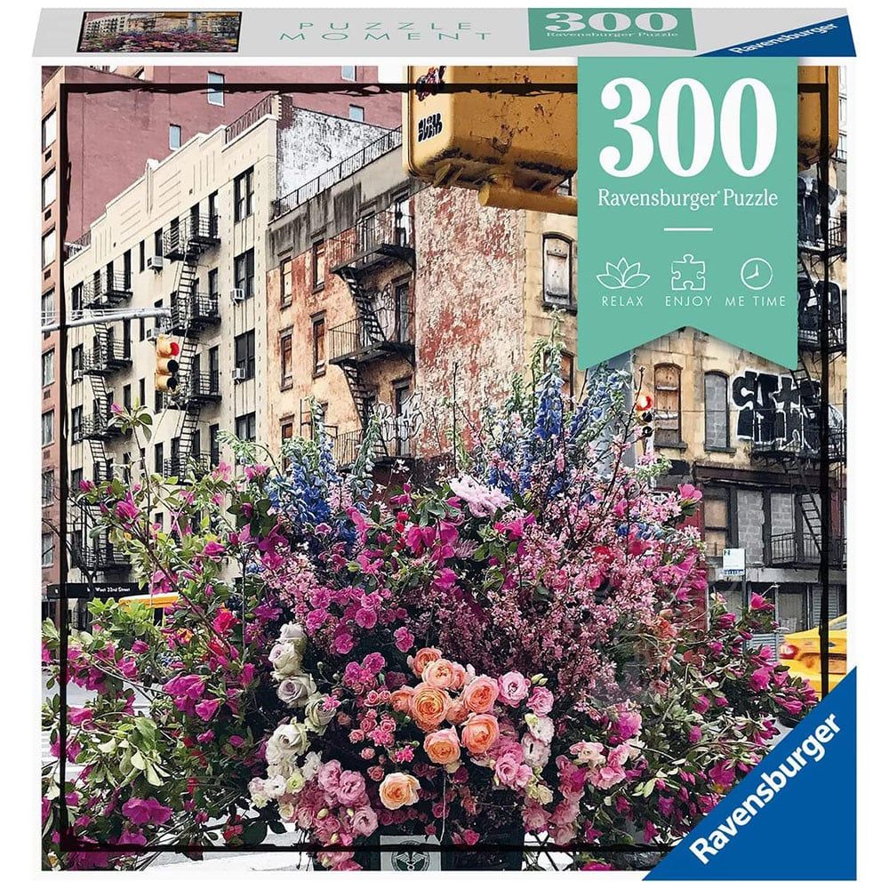300pc Puzzle Moment - Flowers in New York