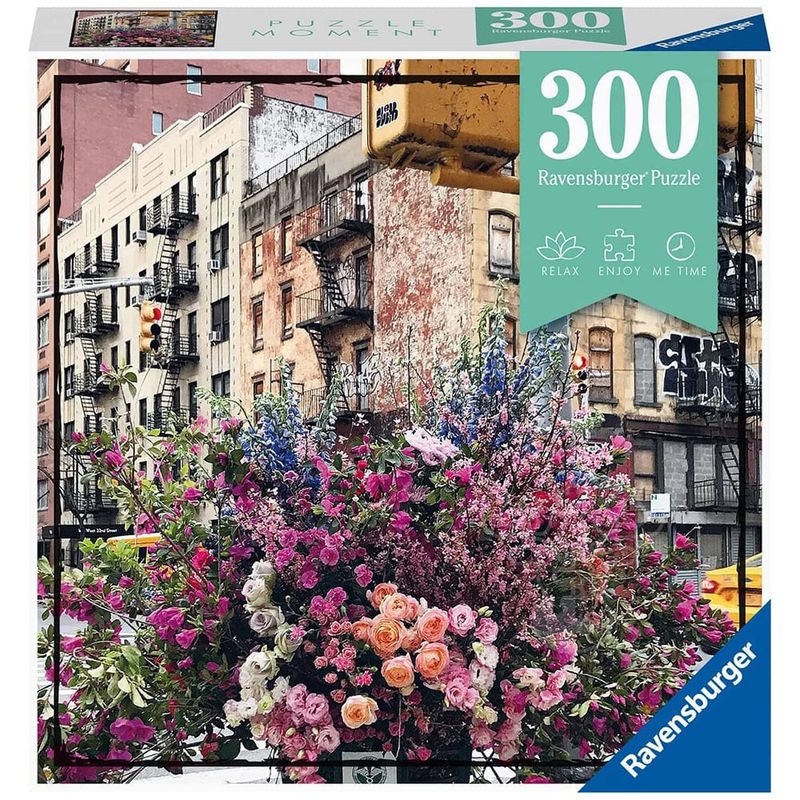 300pc Puzzle Moment - Flowers in New York