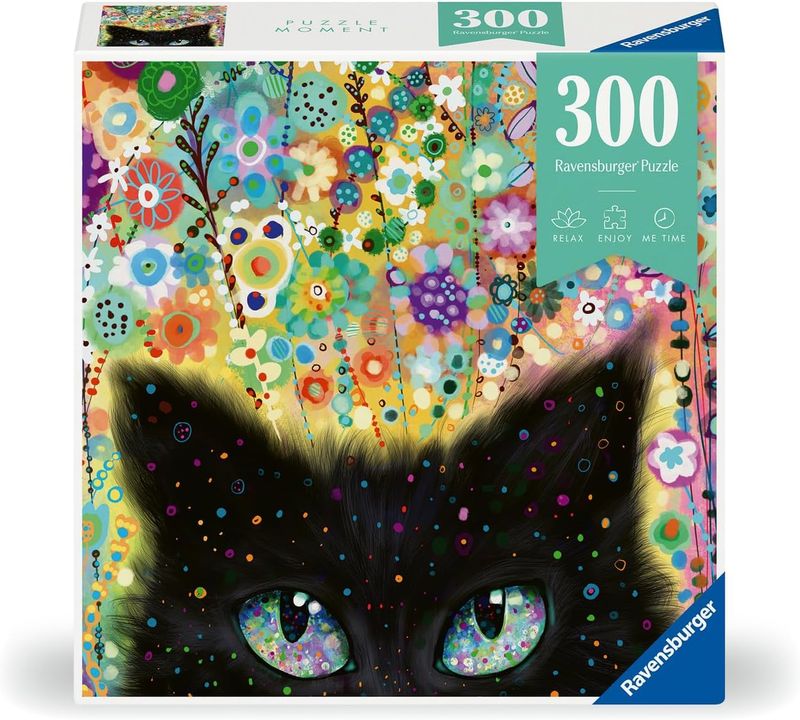 300pc Puzzle Moment - Kaleidoscope Kitty