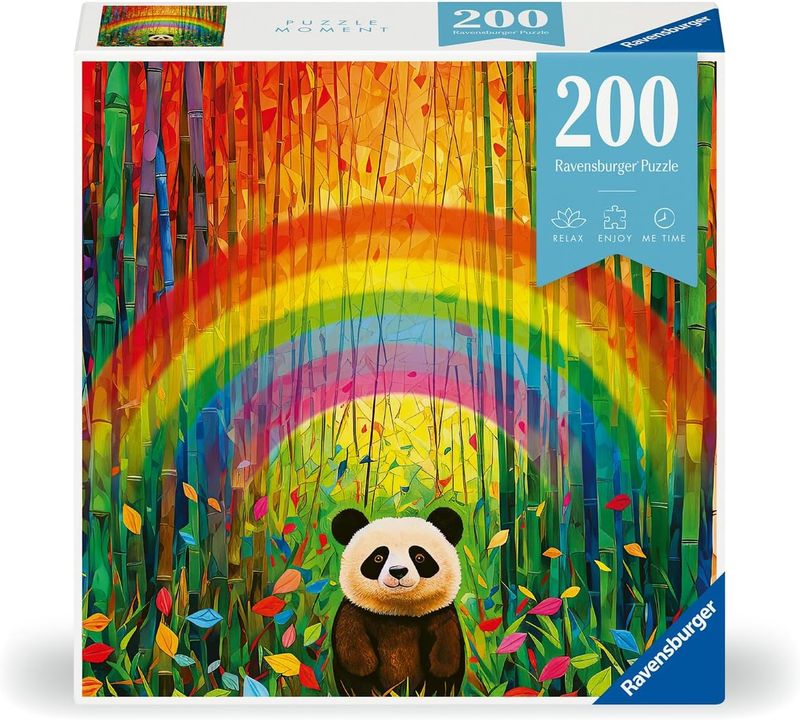 200pc Puzzle Moment - Bamboo Panda
