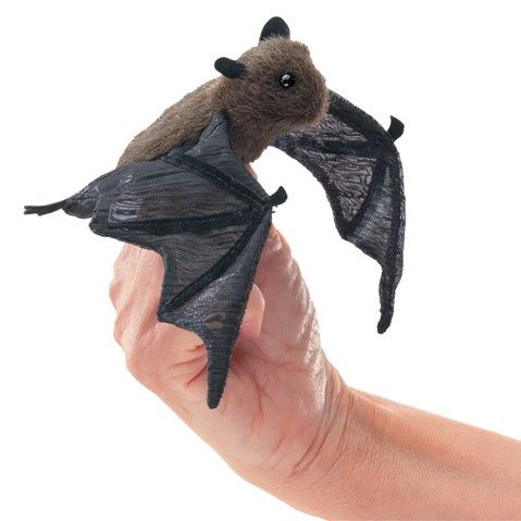 Folkmanis - Mini - Bat Finger Puppet