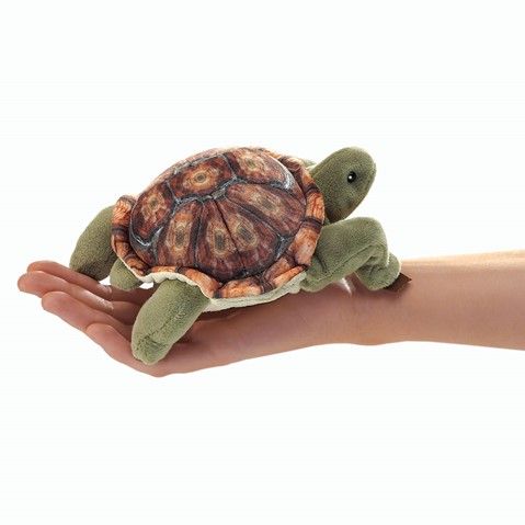 Folkmanis - Mini - Tortoise Finger Puppet