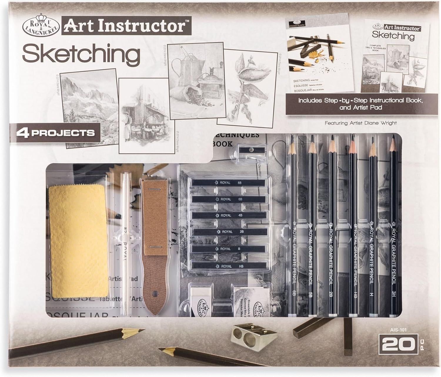 Royal &amp; Langnickel Art Instructor - Art Set