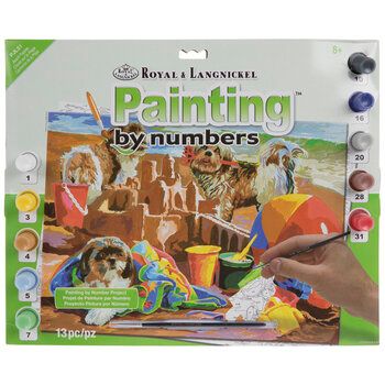 Royal &amp; Langnickel Paint By Number -  Beach Puppies