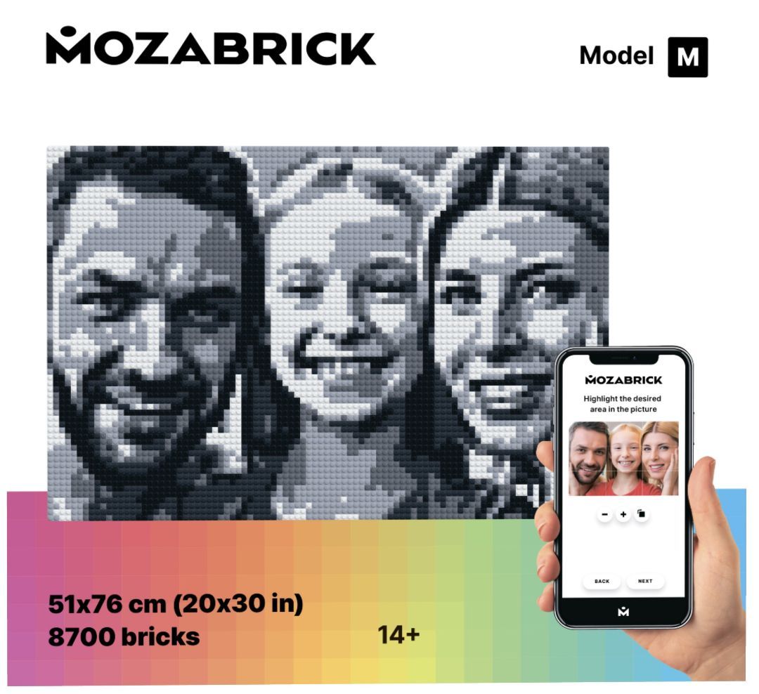 Mozabrick - Medium Set 20x30 8700pc