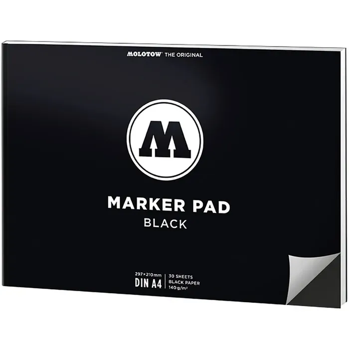 Molotow - Marker Pad Black A4