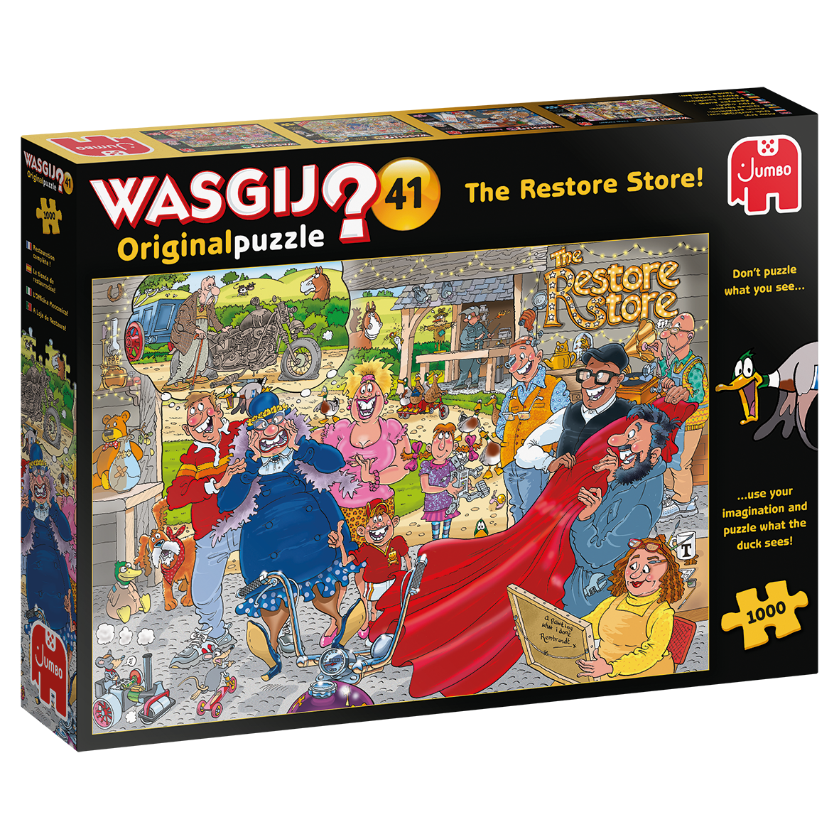1000pc: Wasgij #41,  Complete Restore