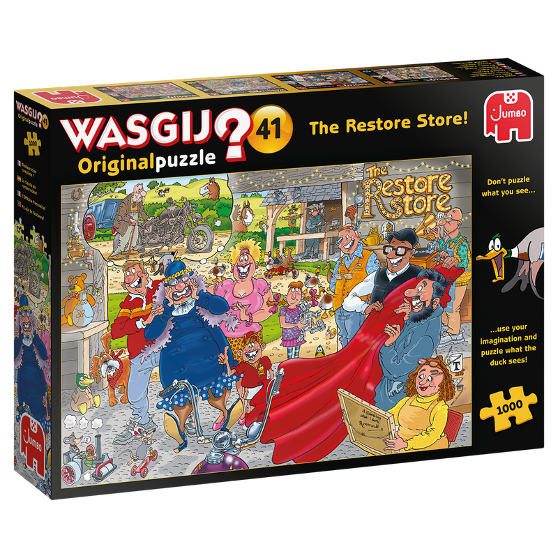 1000pc: Wasgij #41,  Complete Restore