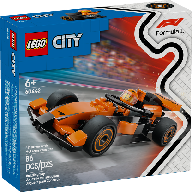LEGO® CITY - F1® Driver with McLaren Race Car