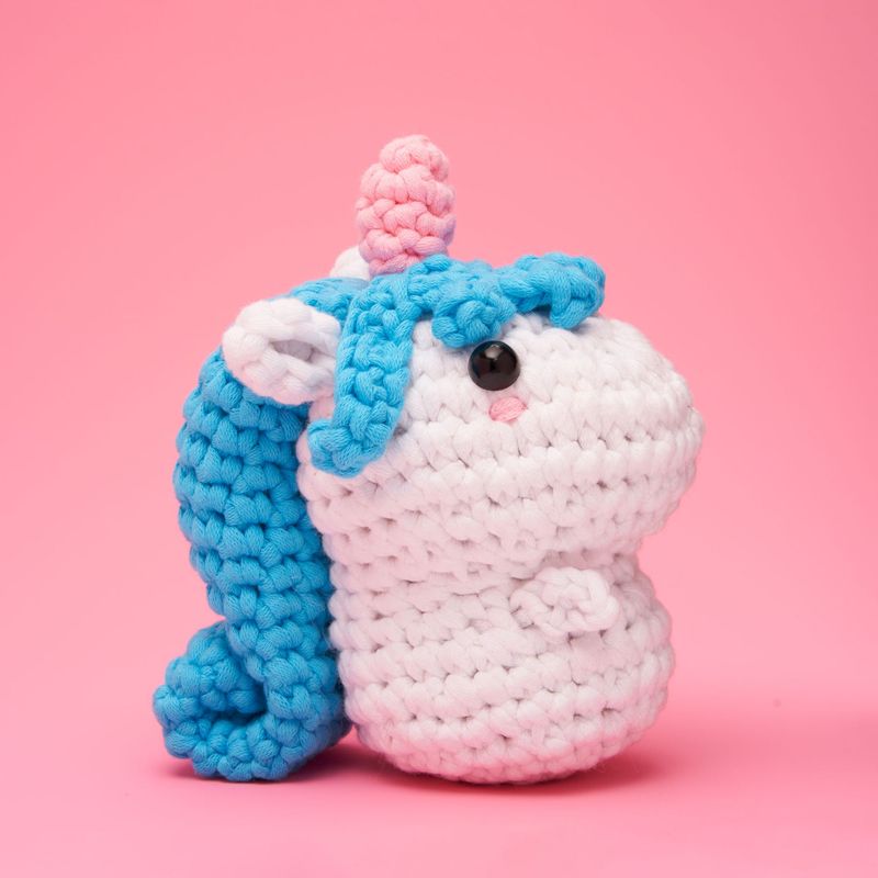 The Woobles Crochet Kit -  Billy the Unicorn