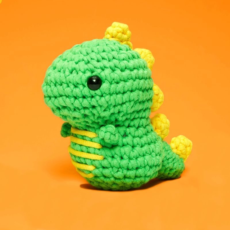 The Woobles Crochet Kit - Fred the Dino