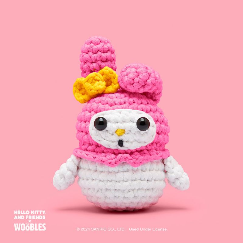 The Woobles Crochet Kit Licensed -  My Melody