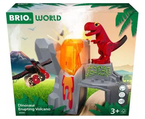 Brio - Dinosaur Erupting Volcano Set