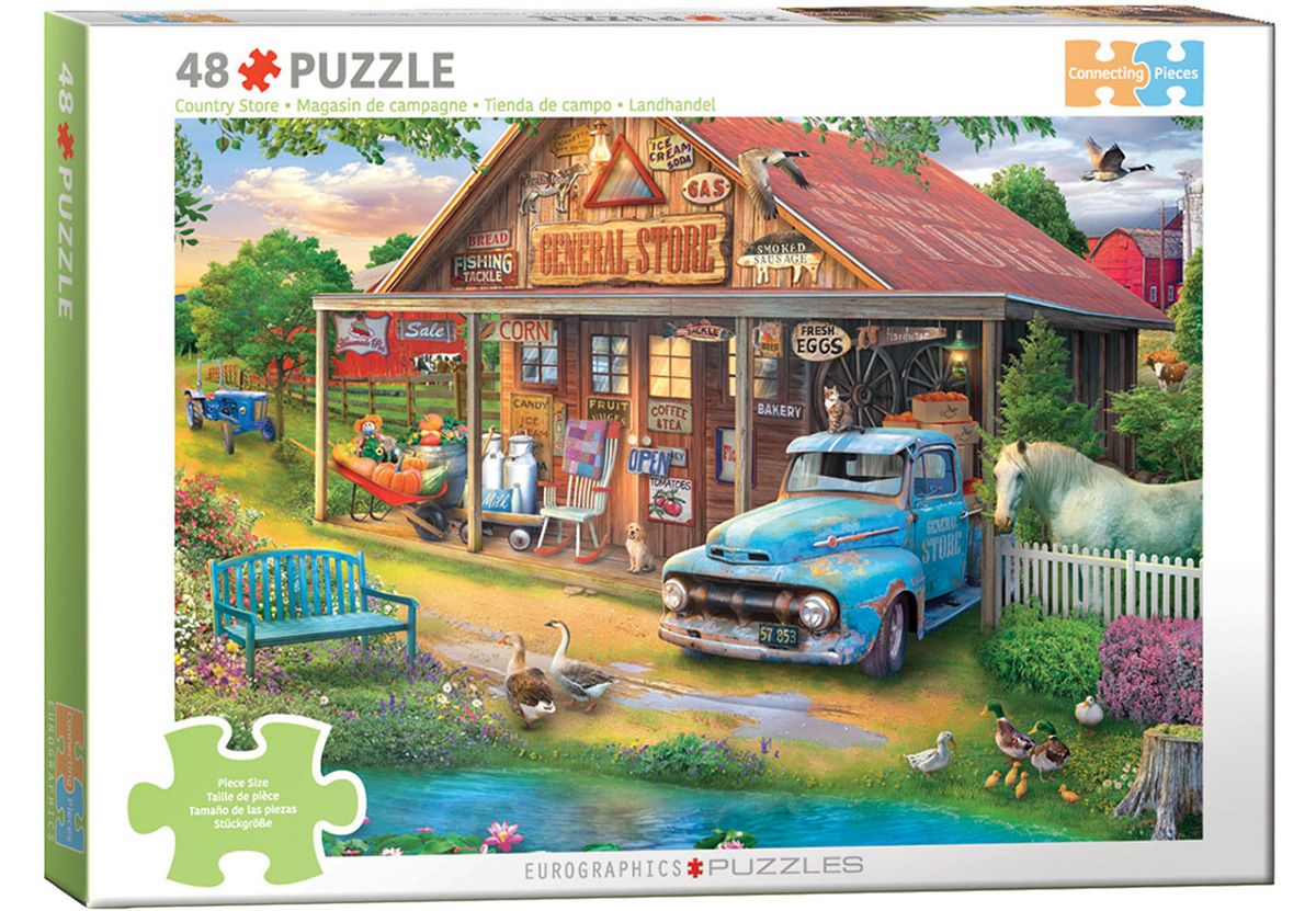 48pc Connecting Pieces: Country Store