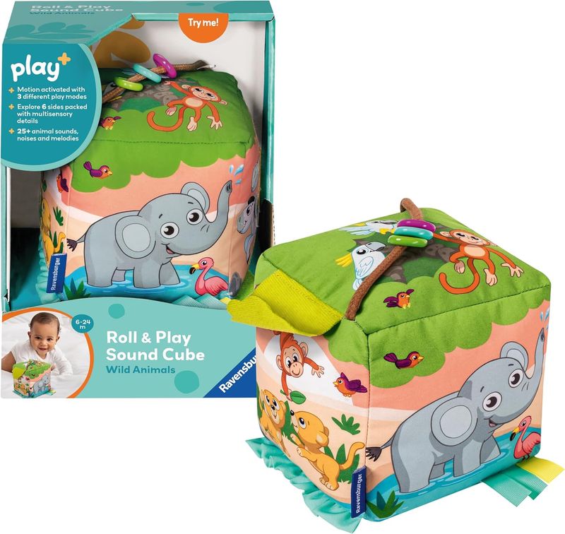 Play+ Roll &amp; Play Sound Cube