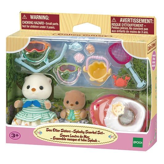Sea Otter Sisters Splashy Snorkel Set