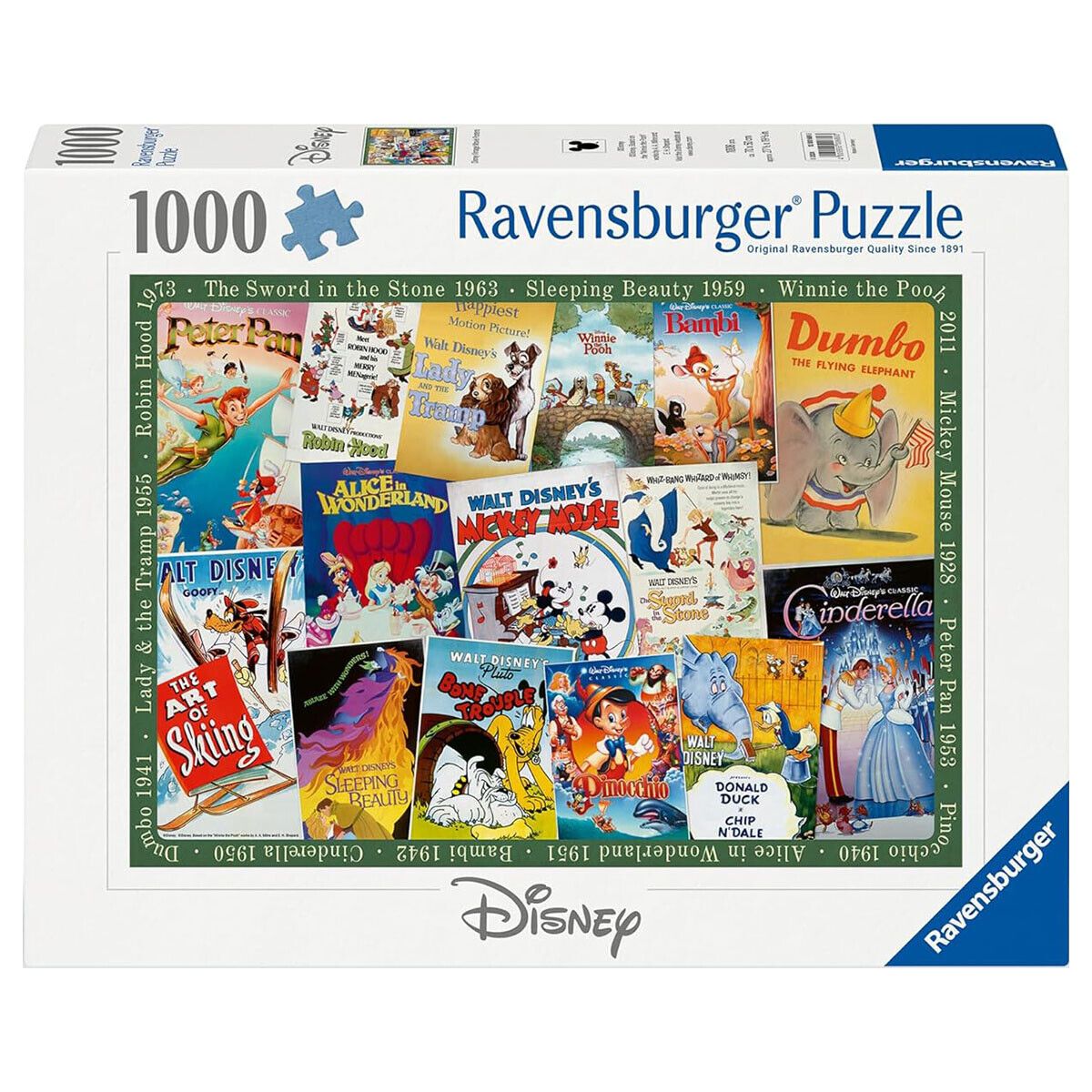 1000pc: Disney Vintage Movie