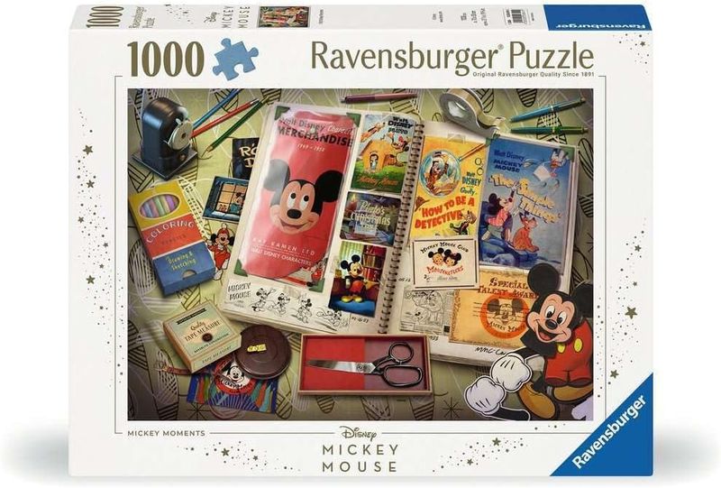 1000pc: Mickey Mouse Collector&#39;s Edition 1950