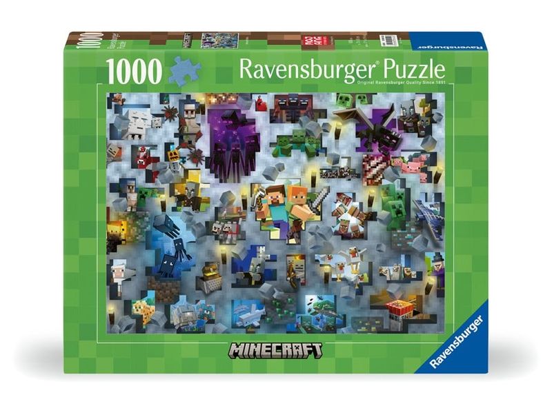 1000pc: Minecraft Mobs