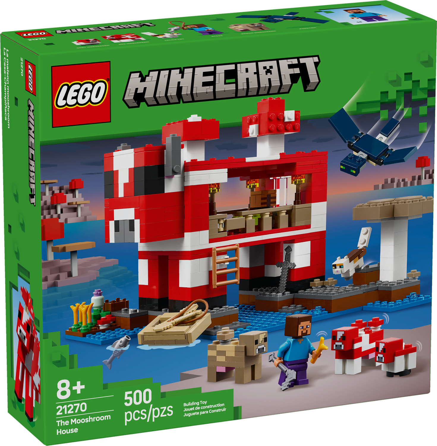 LEGO® MINECRAFT - The Mooshroom House