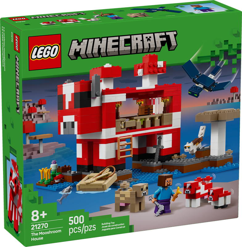 LEGO® MINECRAFT - The Mooshroom House