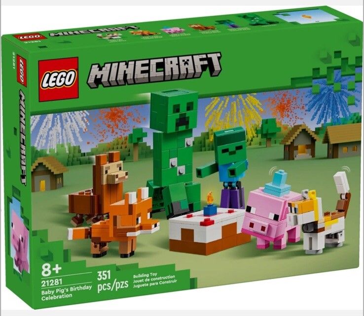 LEGO® MINECRAFT - Baby Pig&#39;s Birthday Celebration