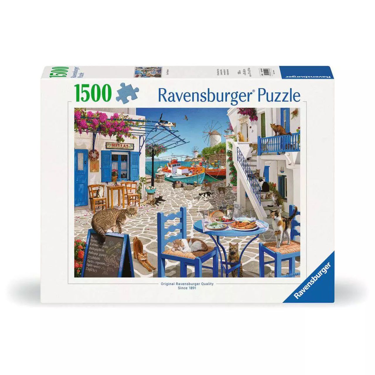 1500pc: Cats of Mykonos
