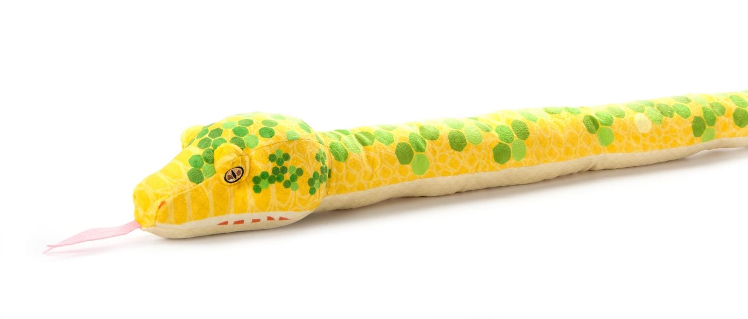 Earth Keeperz High Yellow Green Tree Python Snake 54&quot;