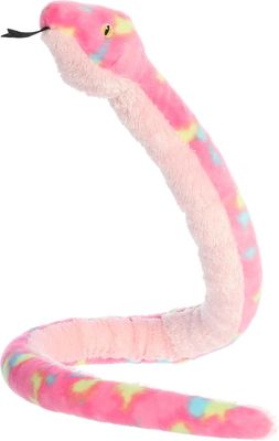 Snake - 48&quot; Bubblegum Pink Plush Snake
