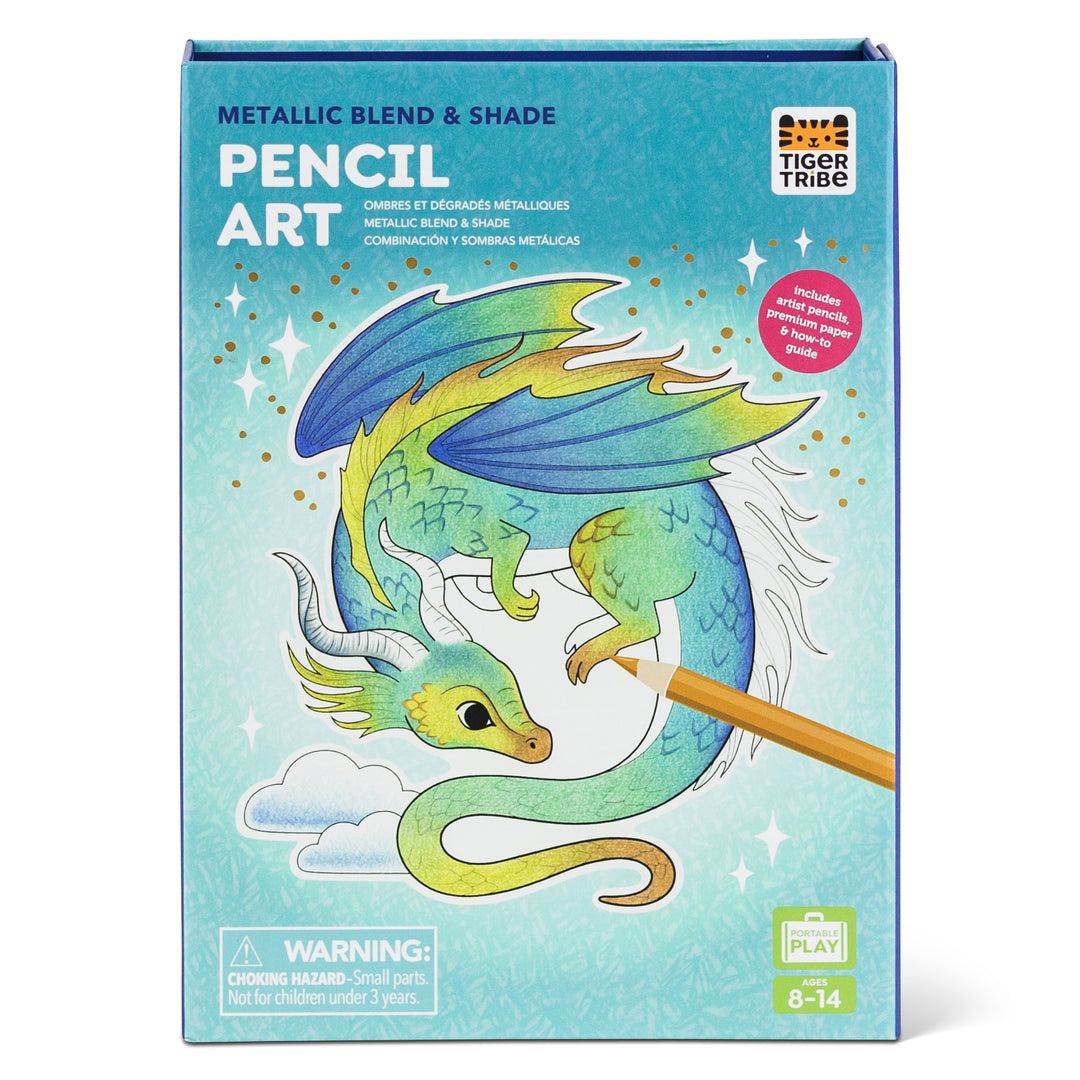 Pencil Art - Metallic Blend &amp; Shade