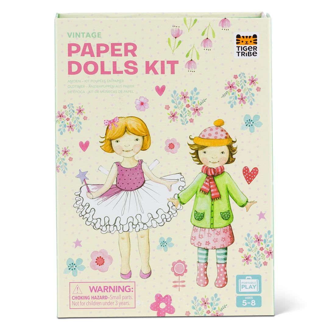 Tiger Tribe - Vintage Paper Dolls