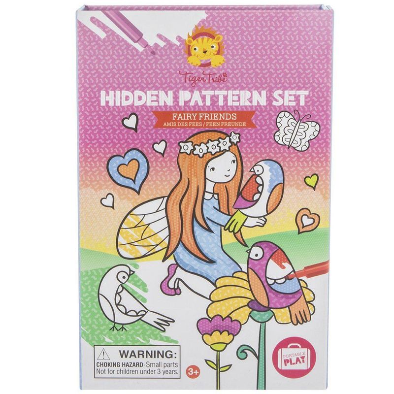 Tiger Tribe - Hidden Pattern Coloring Fairy Friends