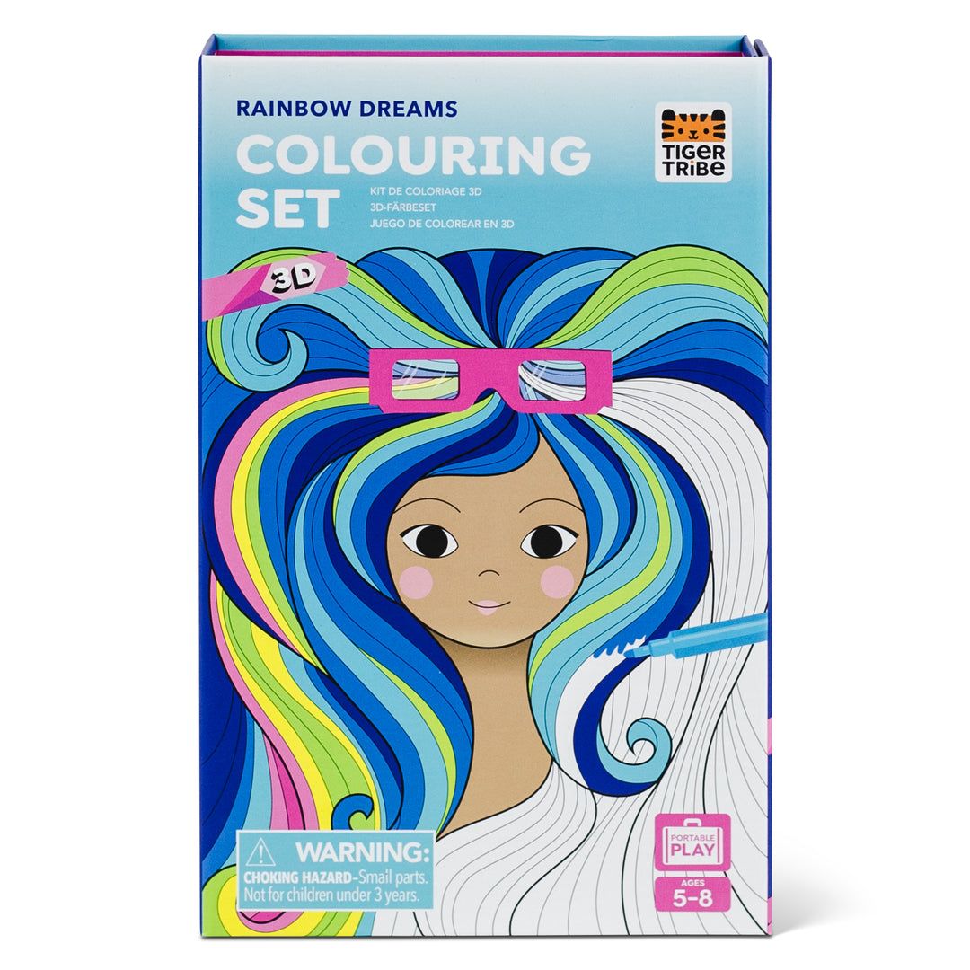 Tiger Tribe - 3D Colouring Rainbow Dreams