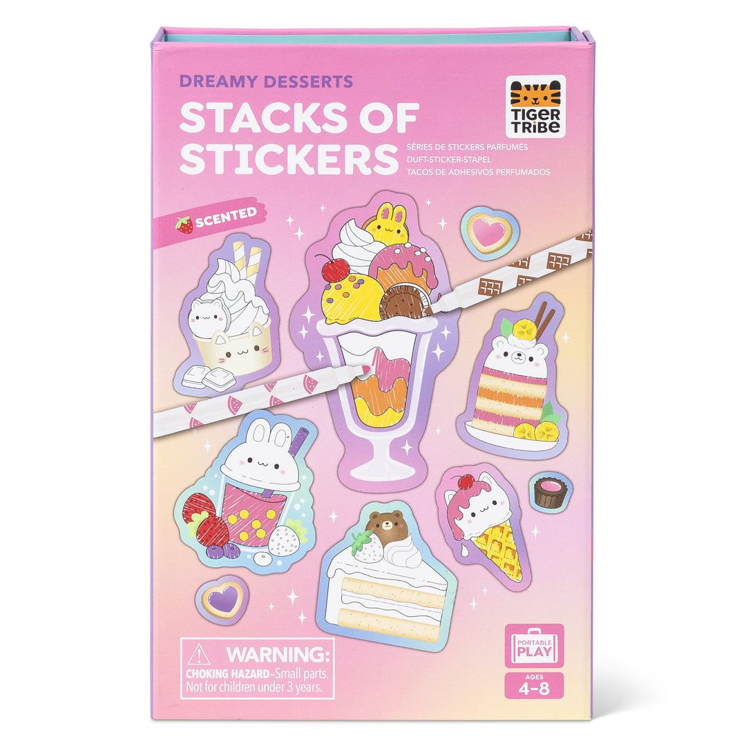 Scented Stacks of Stickers - Dreamy Desserts