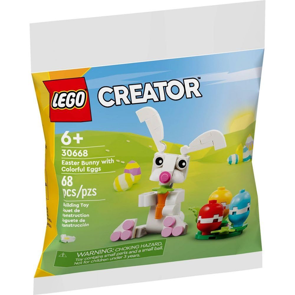 LEGO® COLLECTION - Easter Bunny with Colourful Eggs, Polybag