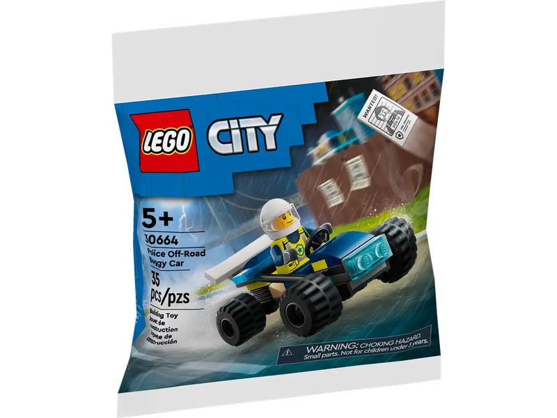 LEGO® CITY - Police Off-Road Buggy Car, Polybag