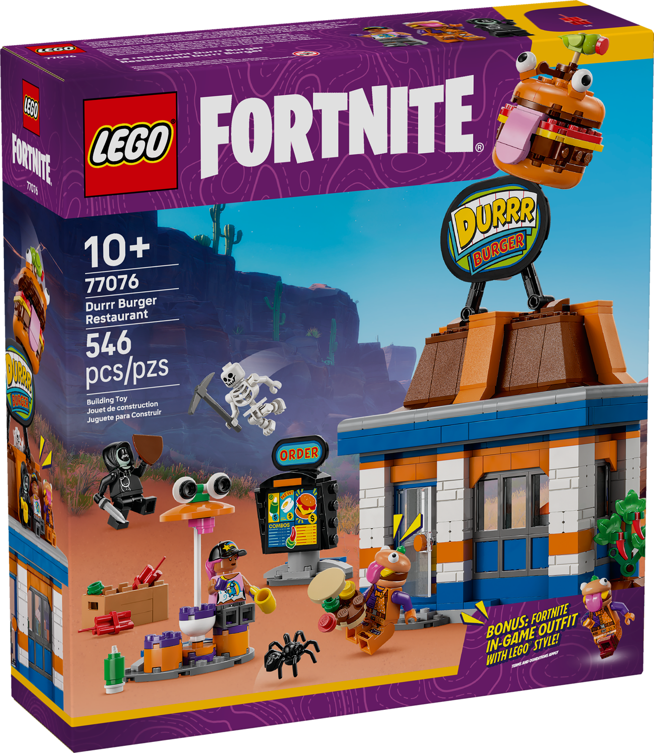 LEGO® FORTNITE - Durr Burger Restaurant