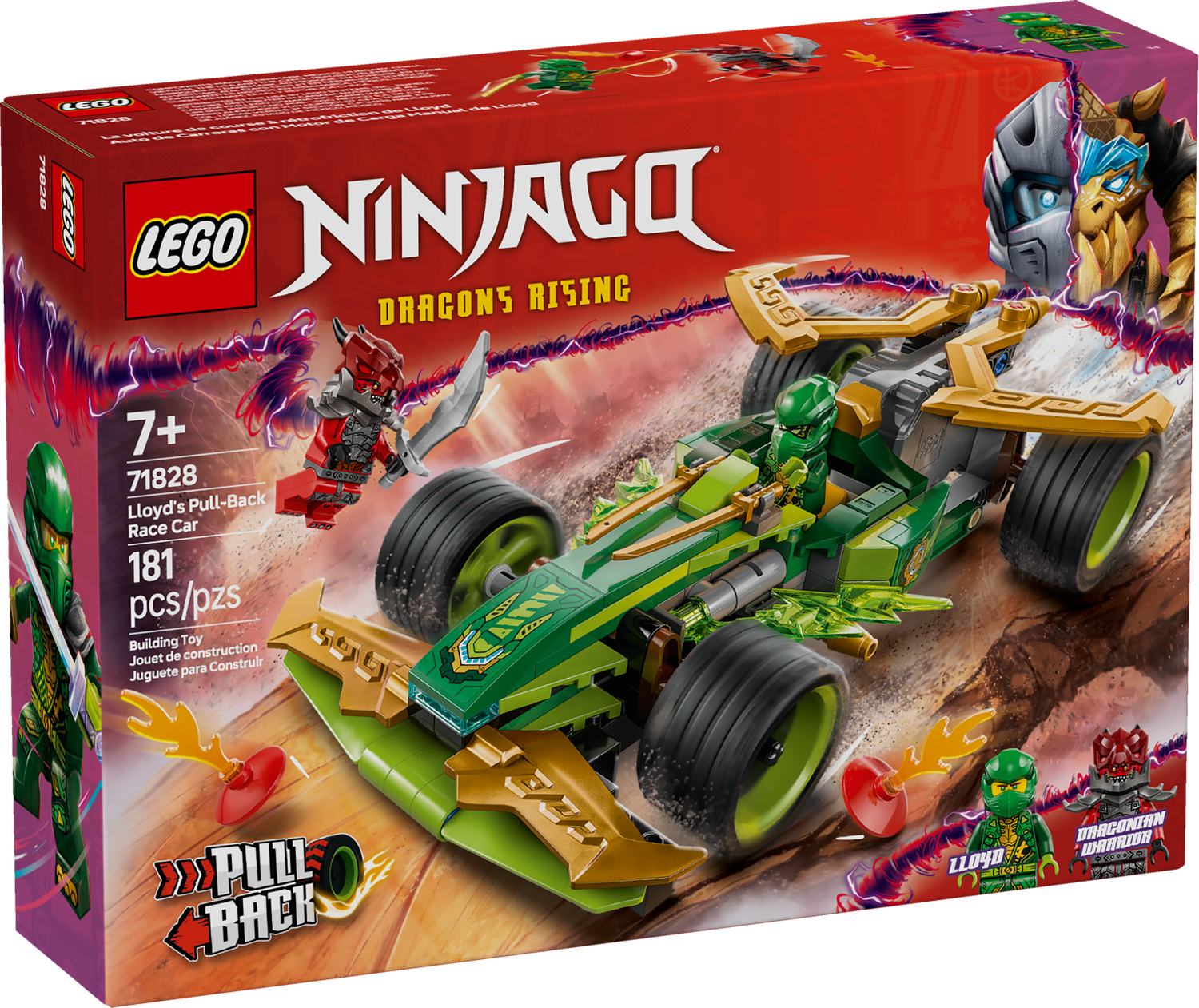 LEGO® NINJAGO - Lloyd&#39;s Pull-Back Race Car