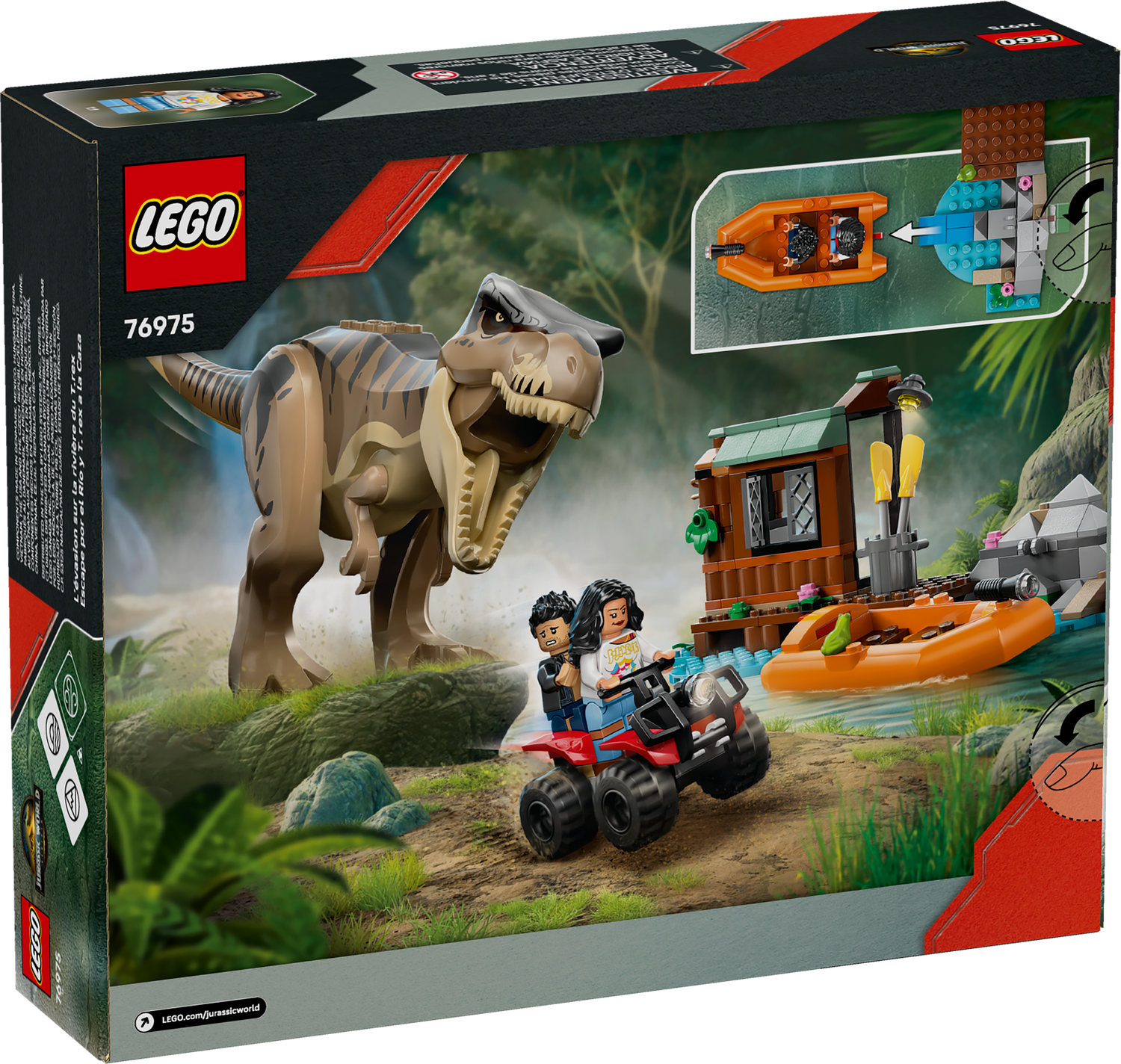 LEGO® JURASSIC - T-Rex River Escape