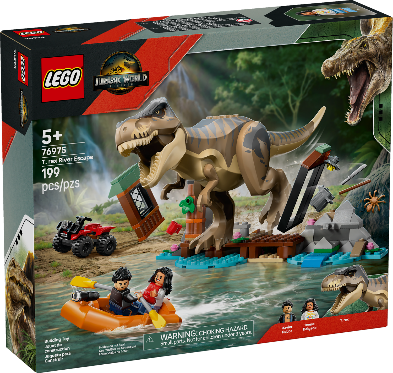 LEGO® JURASSIC - T-Rex River Escape
