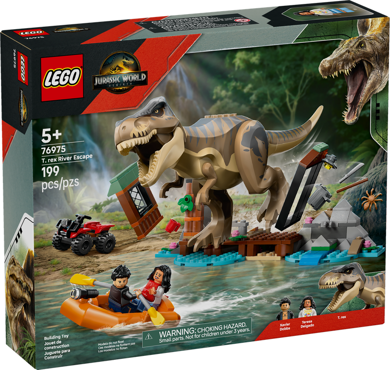 LEGO® JURASSIC - T-Rex River Escape