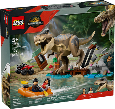 LEGO® JURASSIC - T-Rex River Escape