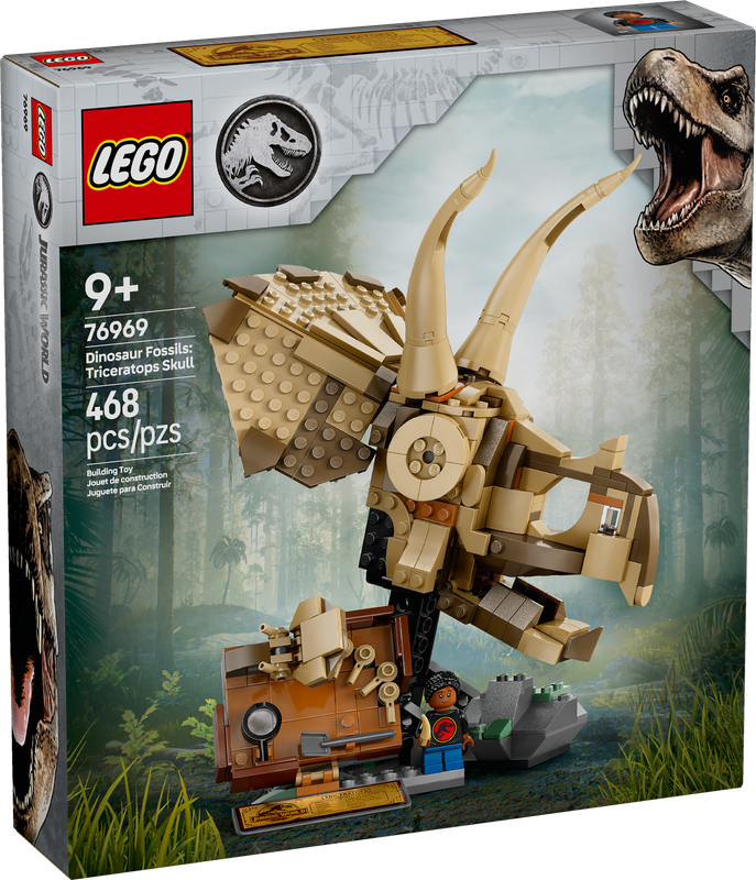 LEGO® JURASSIC - Dinosaur Fossils: Triceratops Skull