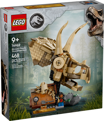 LEGO® JURASSIC - Dinosaur Fossils: Triceratops Skull