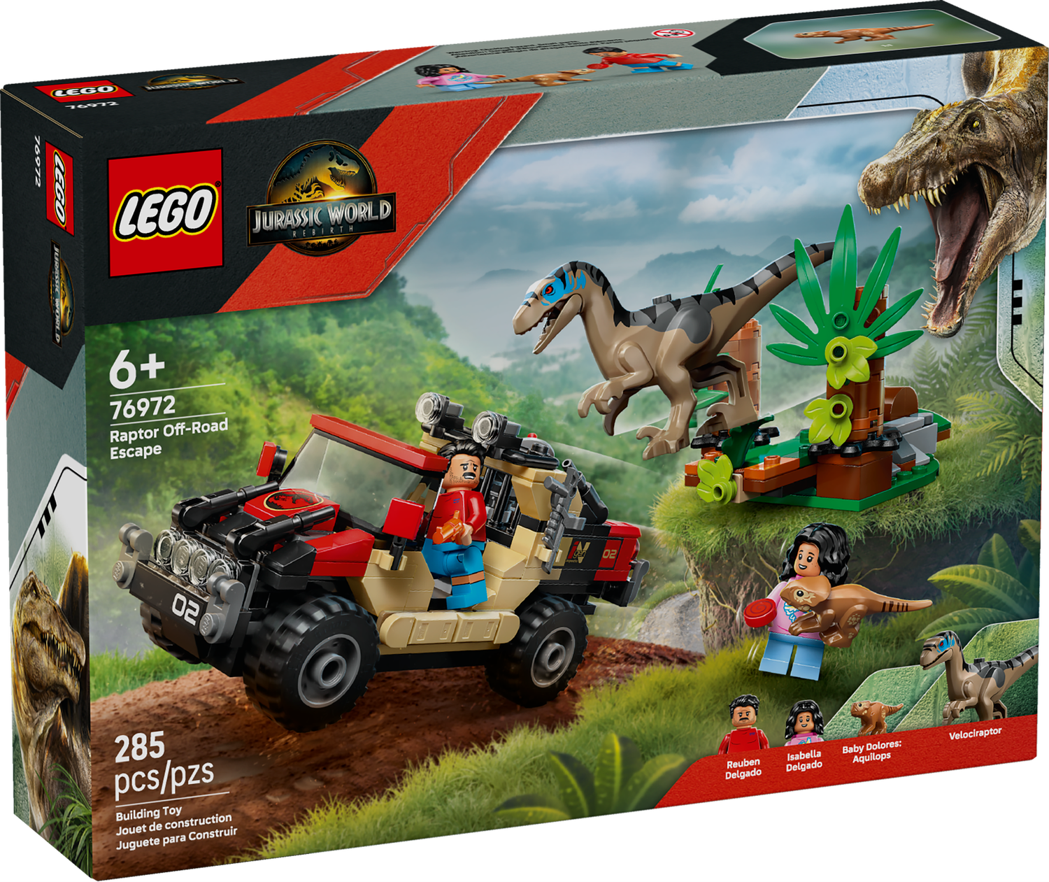 LEGO® JURASSIC - Raptor Off-Road Escape