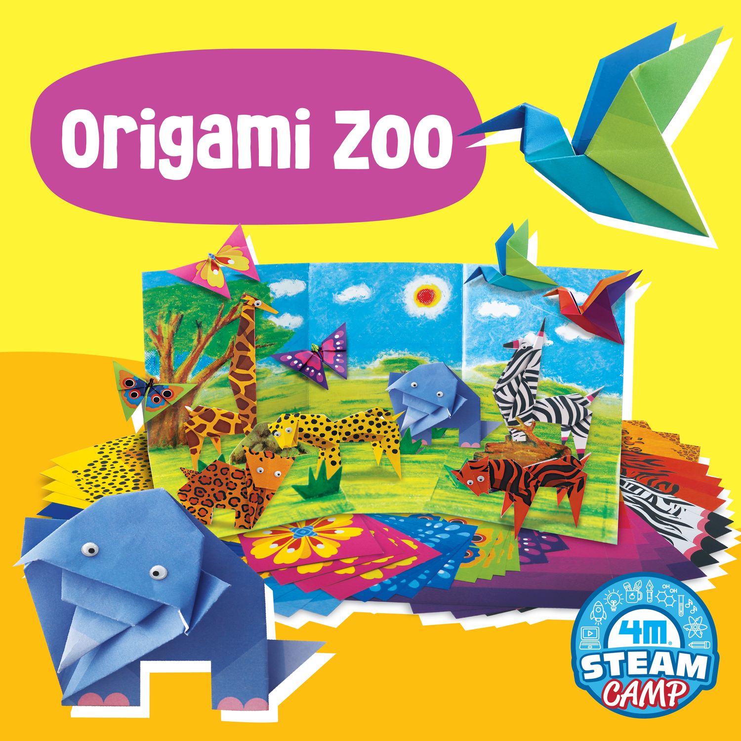August 14th @ 1PM - Origami Zoo