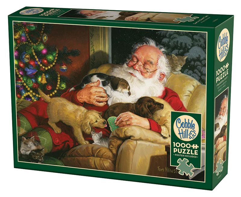 1000pc: Santa&#39;s Quiet Time